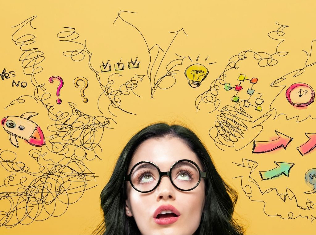 What's Your Thoughts? - A thought-provoking image